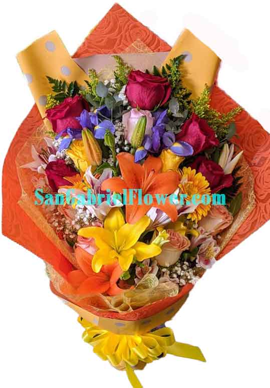 gradulation flower